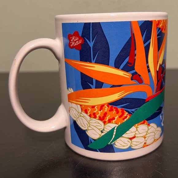 Vintage HILO HATTIE  Bird Of Paradise Mug ~ The Store of Hawaii Island ~ 1999 - Picture 4 of 8
